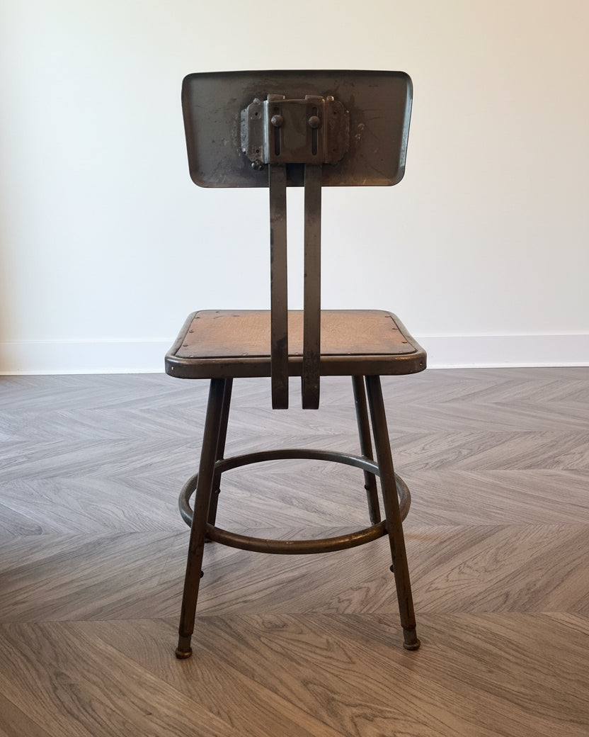 Vintage Metal Stool