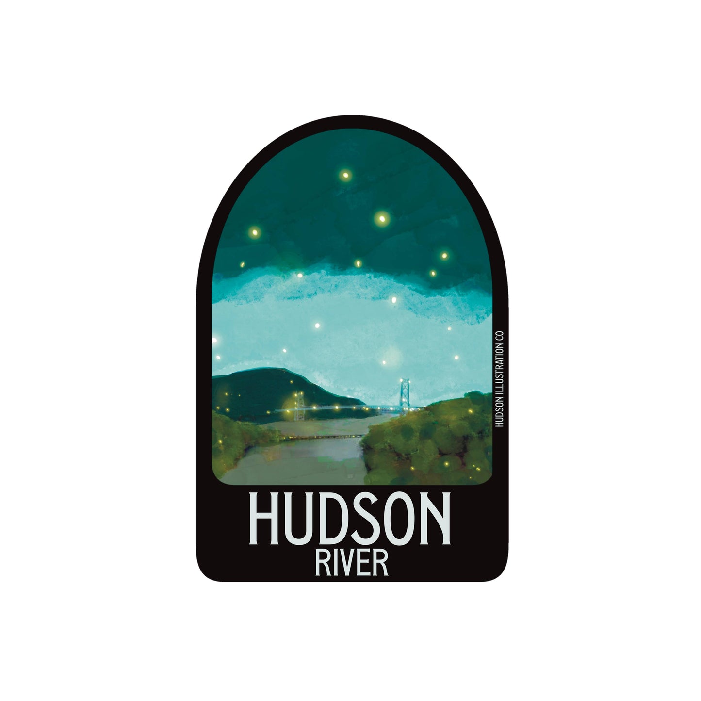 The Hudson River Postcard