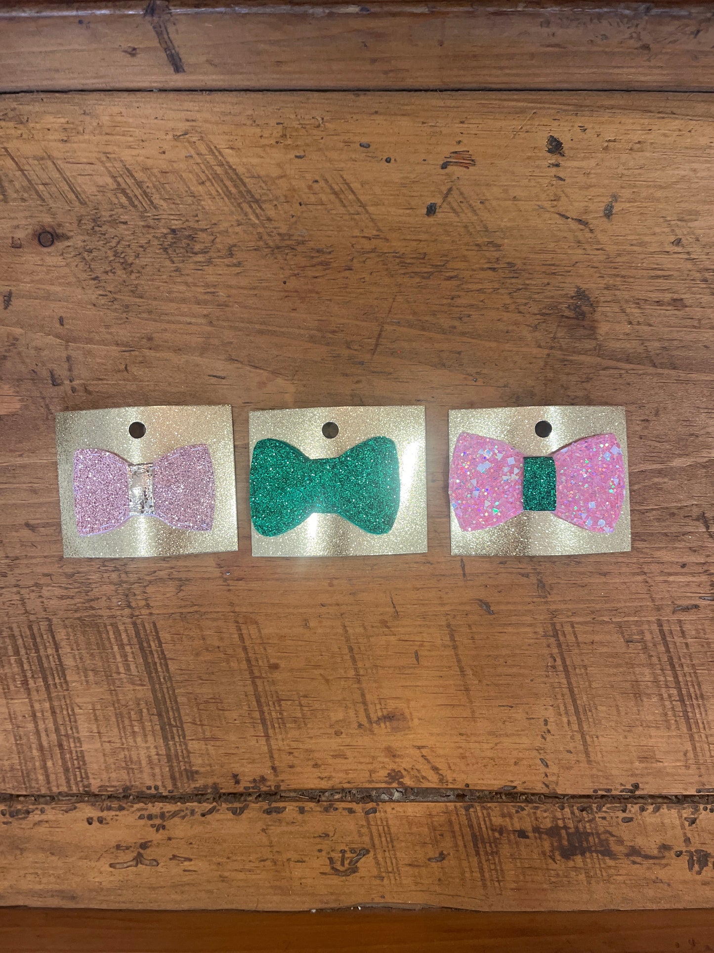 Hand-Stitched Barrettes