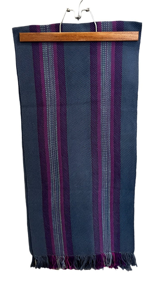 Table Runner (hand dyed and handwoven)