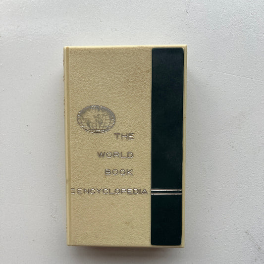 Vintage World Book Encyclopedia (Coin Bank)