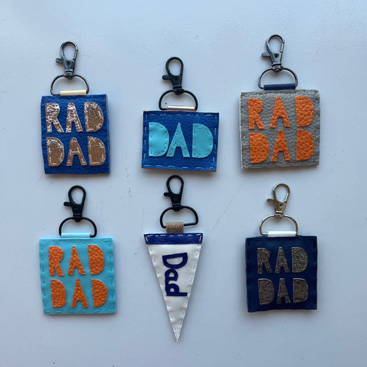 Hand-Stitched Keychains