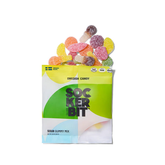 Sockerbit Swedish Candy - Sour Gummy Mix