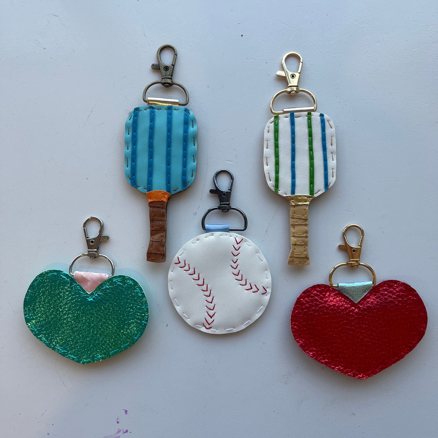 Hand-Stitched Keychains