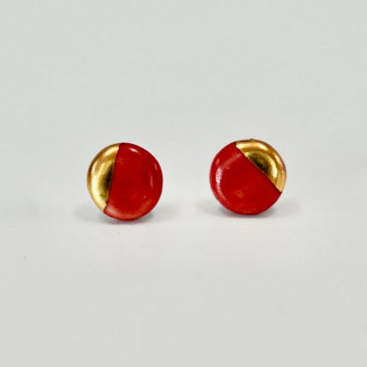 Porcelain Stud Earrings