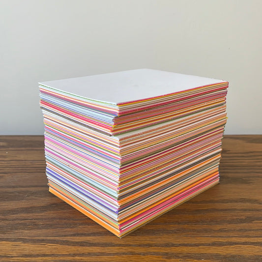 DIY Tear Away Recycled Paper Notepads