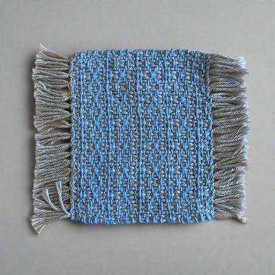 Mug Rugs (hand dyed & handwoven)