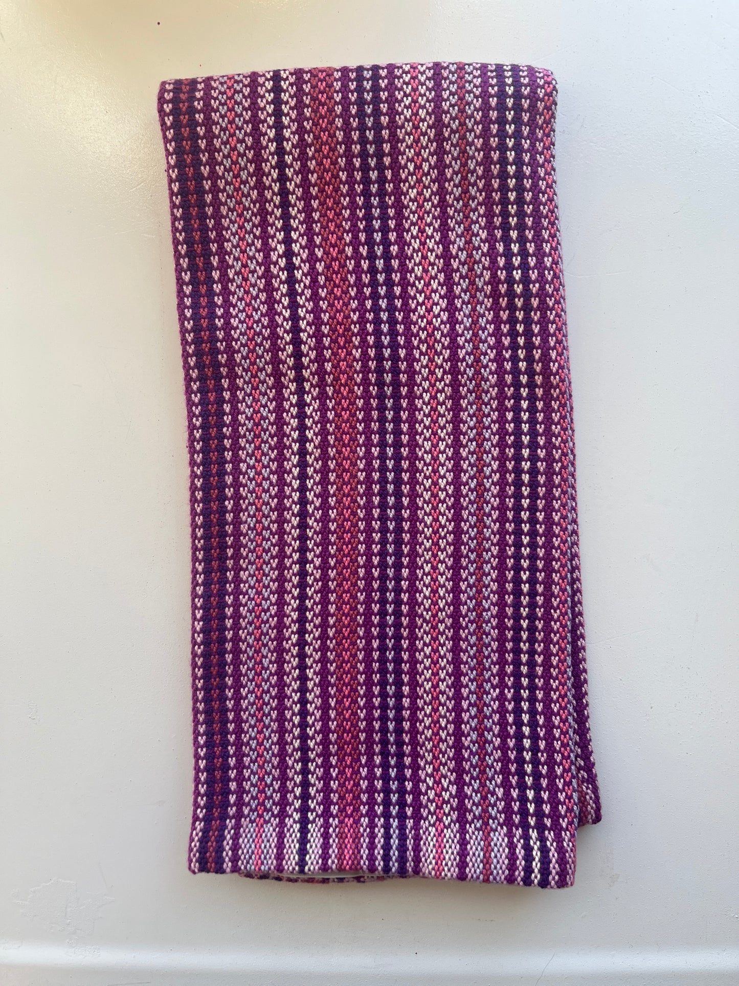 Tea Towel (hand dyed and handwoven)