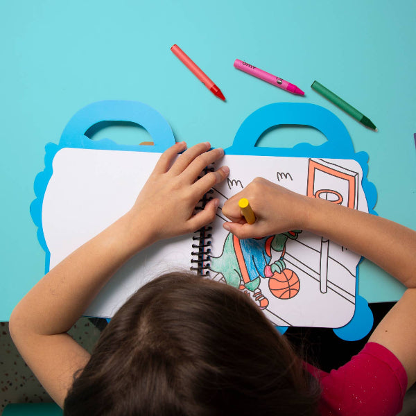 Super Coloring & Sticker Book