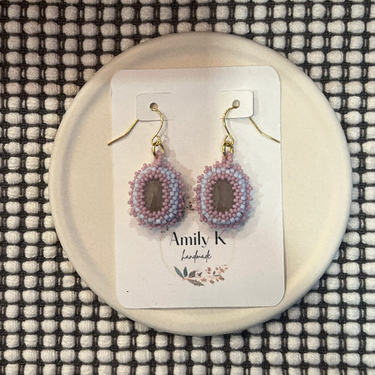 Beaded Earrings (Handmade)
