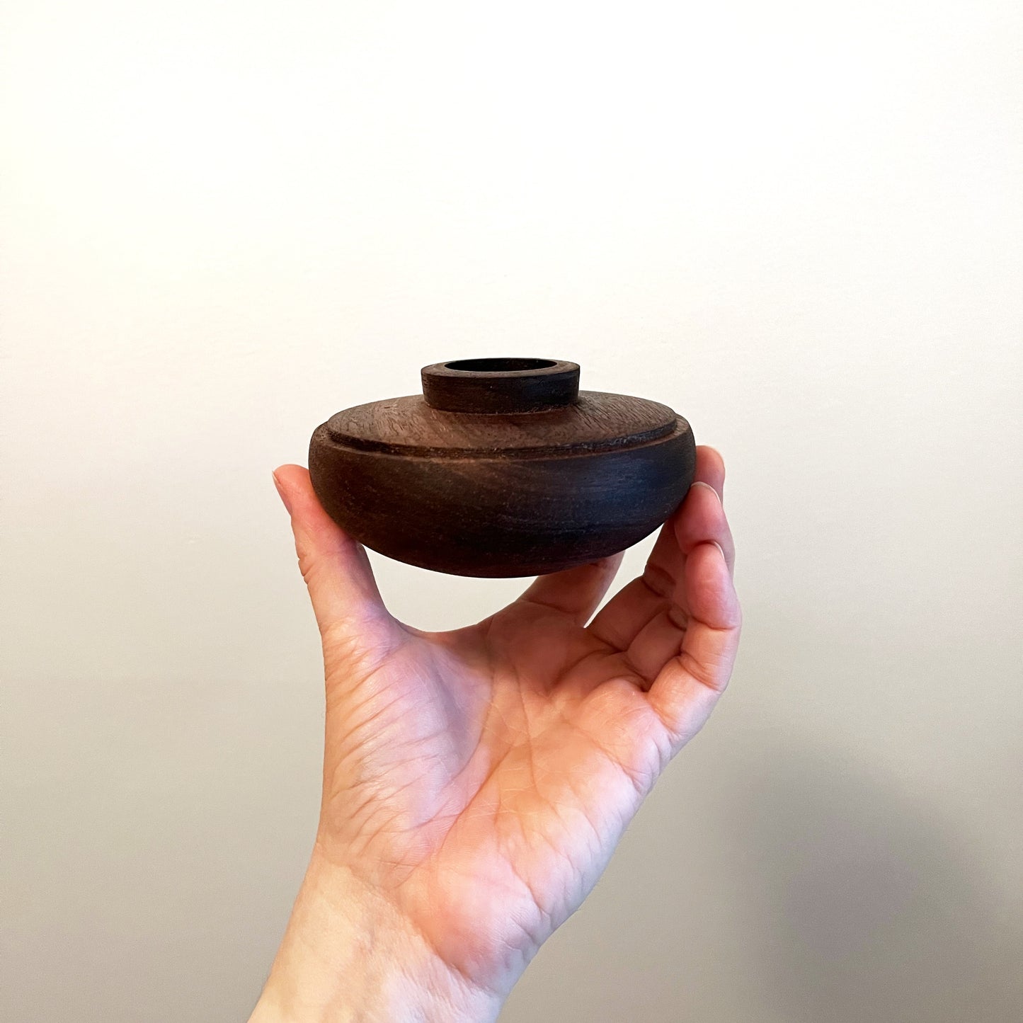 Wood Vase