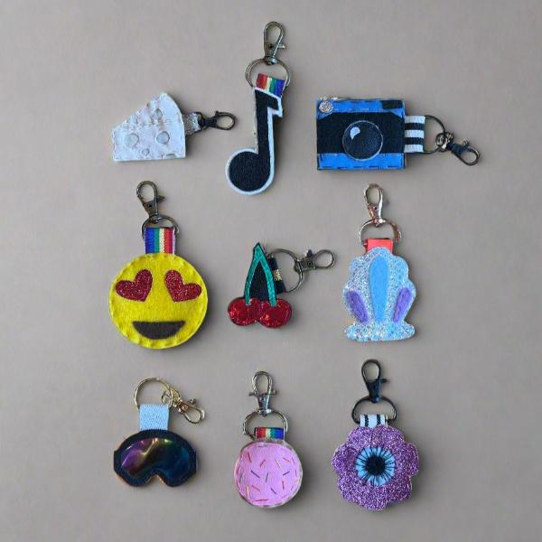 Hand-Stitched Keychains