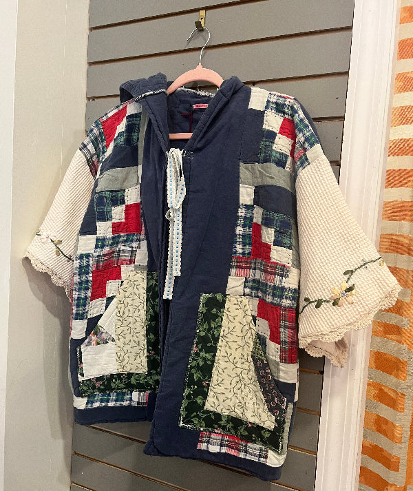 Repurposed Quilt Coats