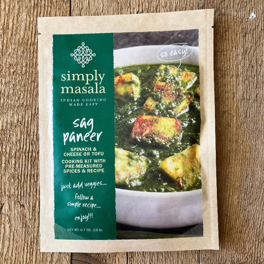 Sag Paneer | Spinach with Cheese or Tofu