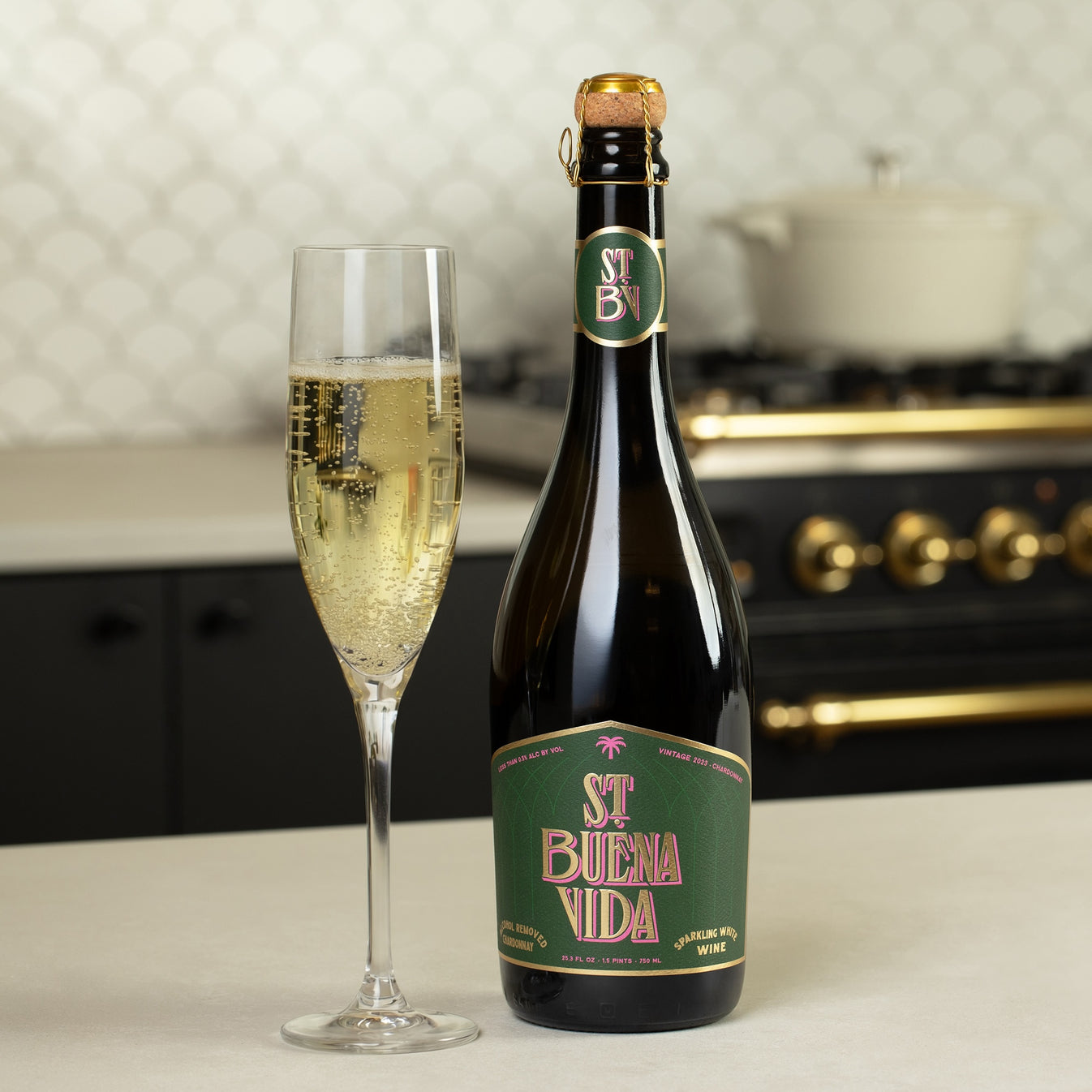 Sparking White Wine | Alcohol Removed Chardonnay