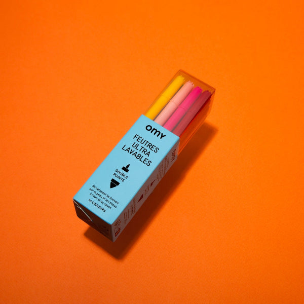 Magic | Ultra-Washable Markers (Set of 16 - double tipped)