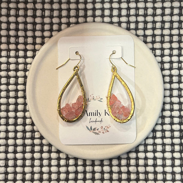 Beaded Earrings (Handmade)