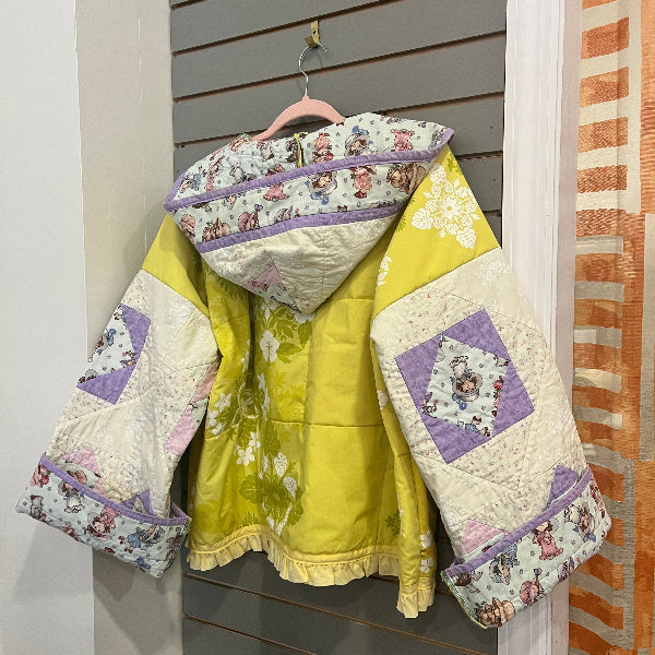 Repurposed Quilt Coats