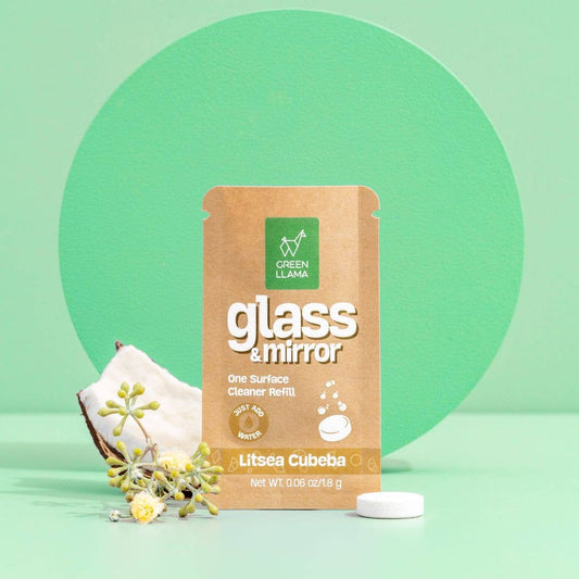 Eco-Friendly Glass & Mirror Cleaner Refill Tablets