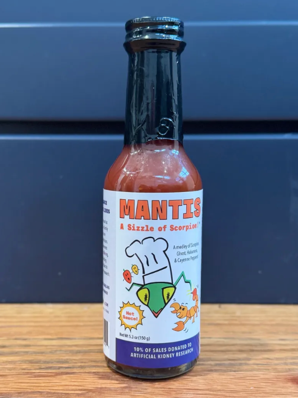 A Sizzle of Scorpion Hot Sauce