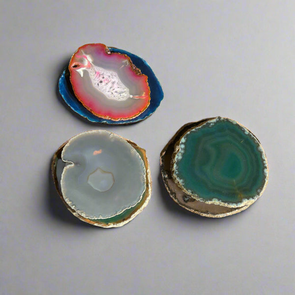 Agate Coasters