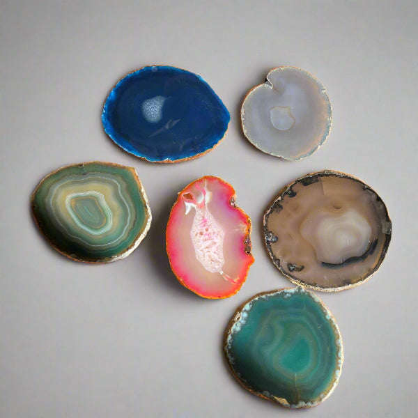 Agate Coasters