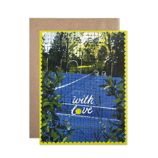 With Love Tennis by Helen Dealtry  | Love