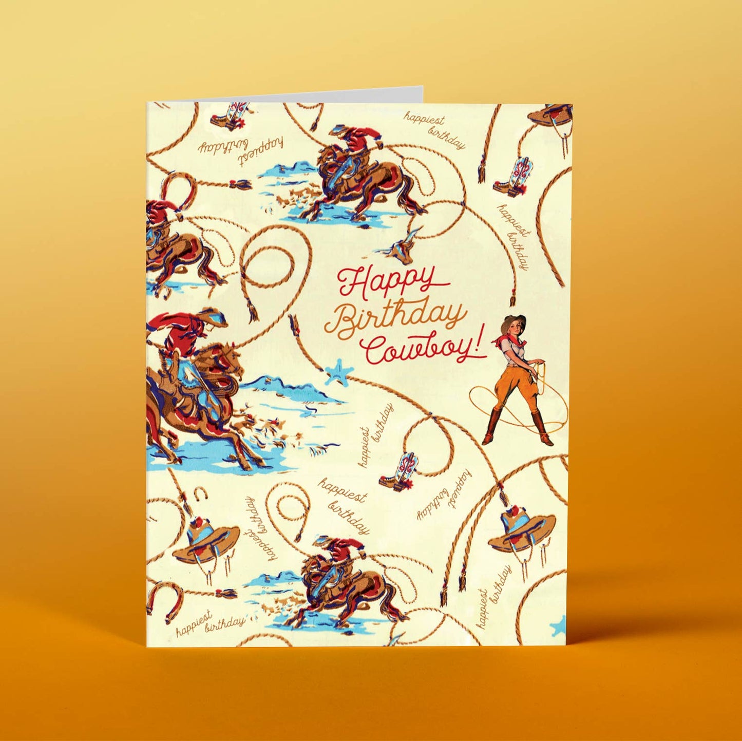 Happy Birthday - Cowboy
