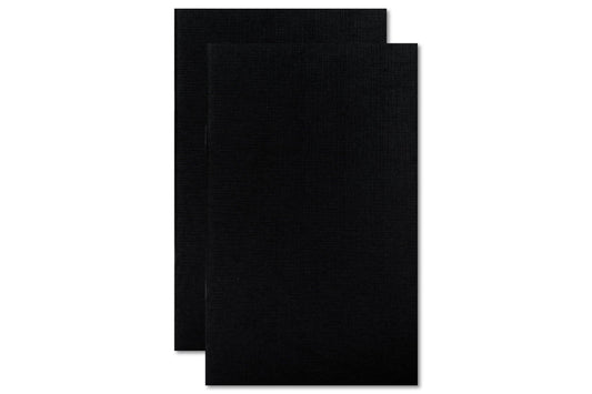 #203 Idea Notebooks, Set of Two, Black/Cream