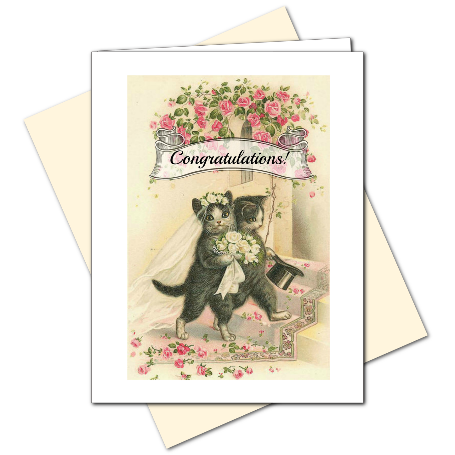 Wedding Cats - Wedding Card