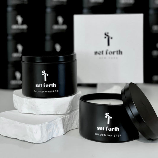 Hand-Poured Soy Blend Candles (Seasonal Scents)