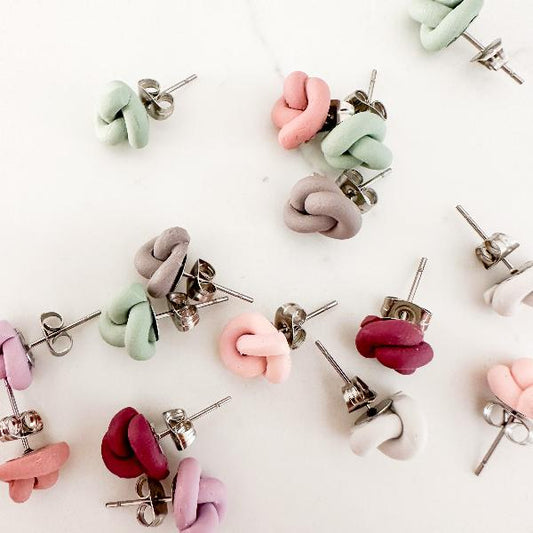Knot Stud Earrings