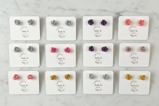 Knot Stud Earrings