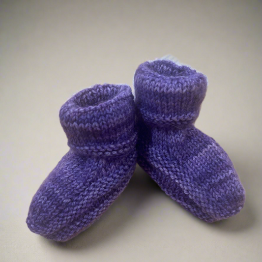 Handmade Baby Booties