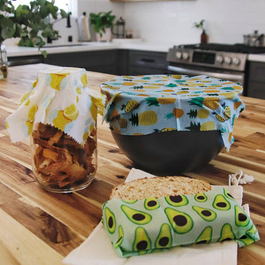 Plant Based Wax Wraps | Vegan | Eco-Friendly