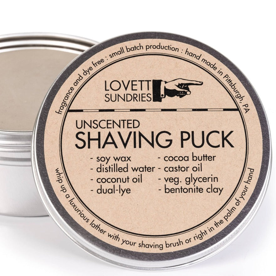 Shaving Puck: Regular / Unscented