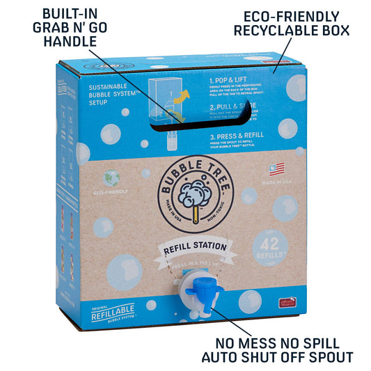 Eco-Friendly Bubble Solution Refill Station