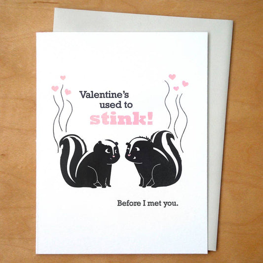 Valentine's Skunks