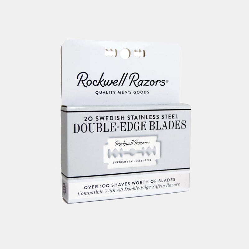 Rockwell Double-Edge Razor Blades (100 Blade Pack)
