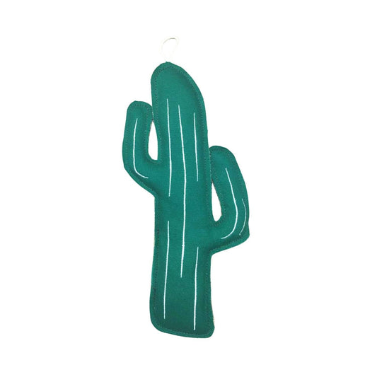 Cactus Chew Toy (Eco-Friendly Canvas & Jute)