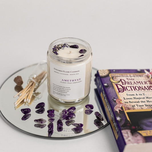 Crystal Intention Candles